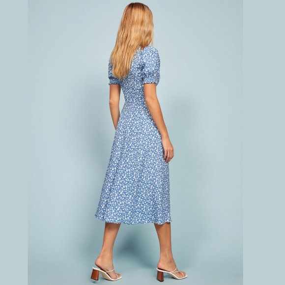 🆕 Reformation Lacey Dress / Marie / Size 2 / ✂🏷️ - Picture 6 of 7